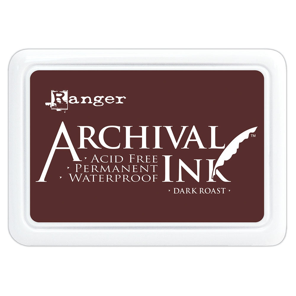 Ranger Archival Ink Pad #0-Dark Roast