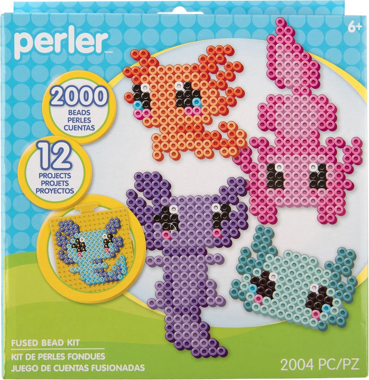 Perler Fused Bead Kit-Axolotl