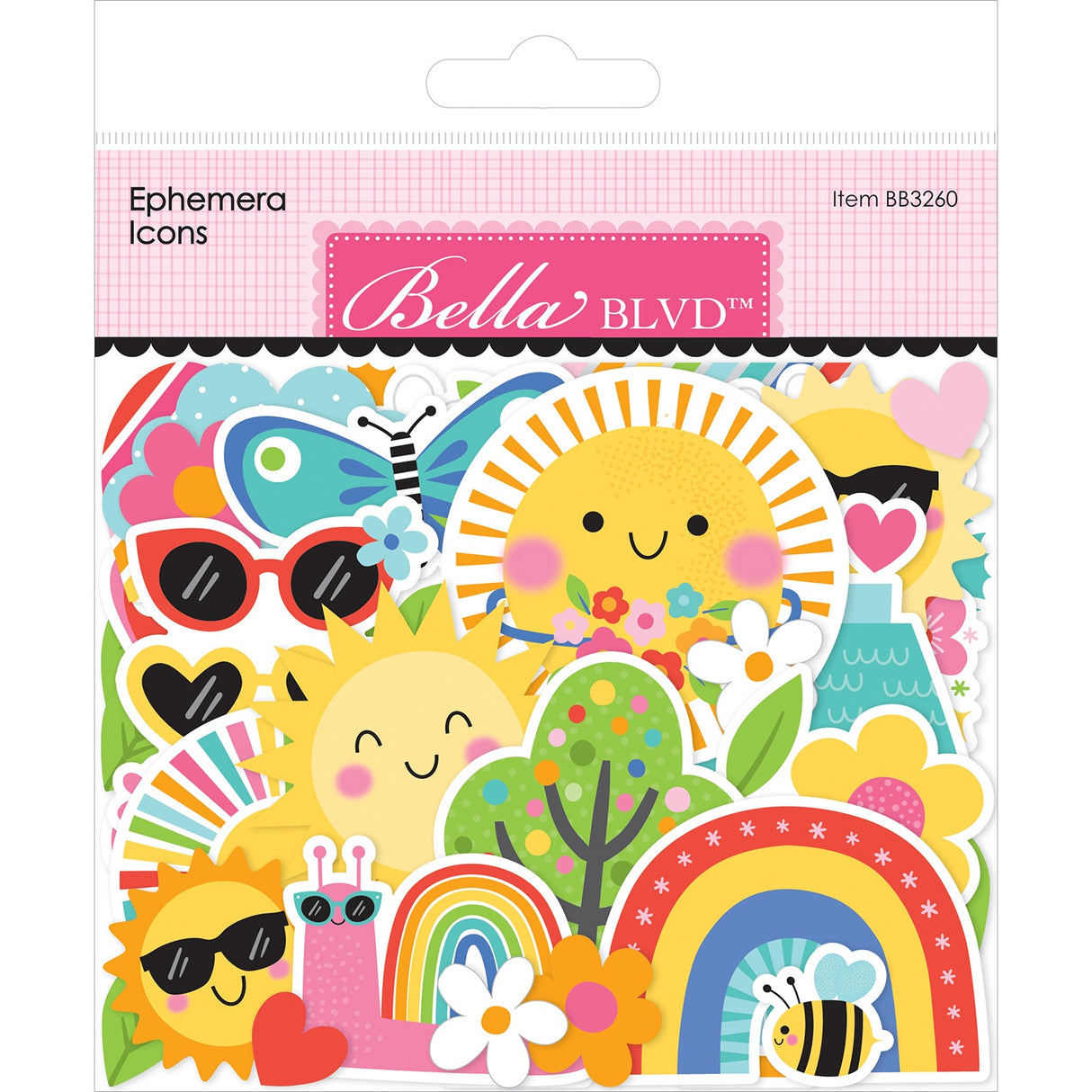 Bella Blvd Icons Ephemera-Walking on Sunshine