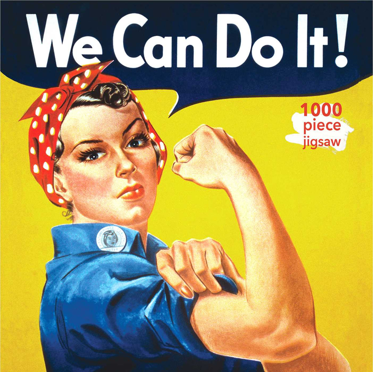 We Can Do It (Rosie Riveter) 1000 Piece Jigsaw