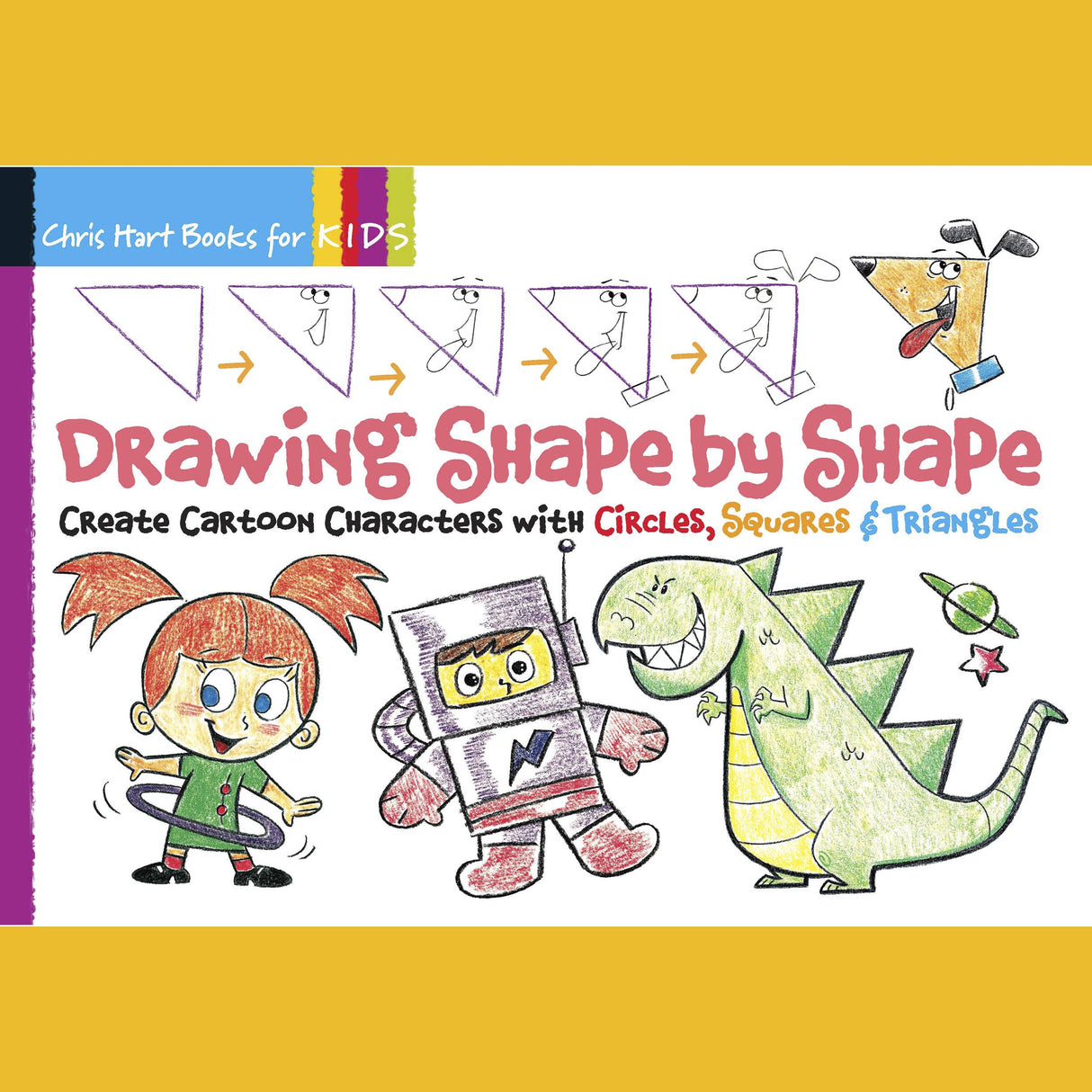 Drawing Shape by Shape: Create Unique Cartoon Characters!