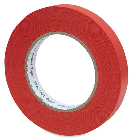 ProTapes Artist Tape, 60 yds x 3/4", Red