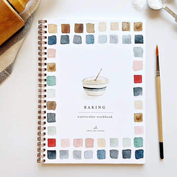 Baking Emily Lex Watercolor Workbook