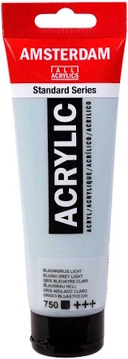 Amsterdam Standard Series Acrylic Paint, 120ml, Bluish Grey