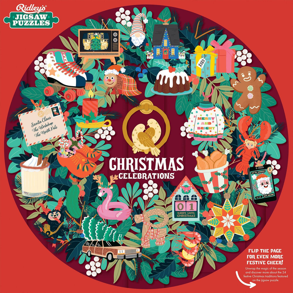 Christmas Celebrations 1000-piece Jigsaw Puzzle