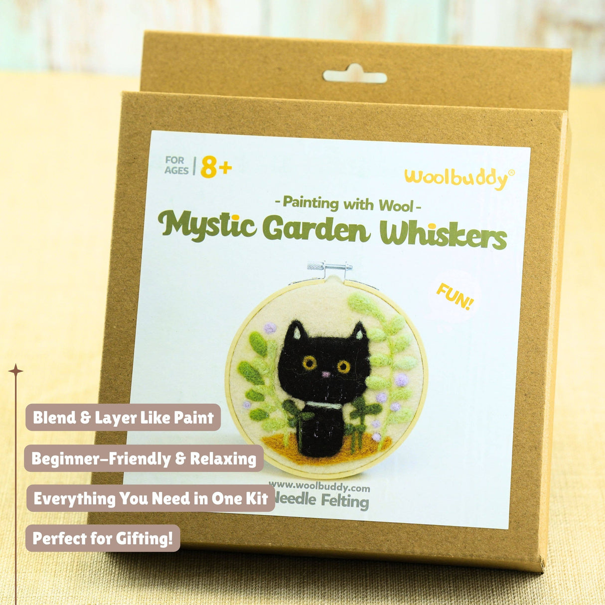 Painting with Wool - Mystic Garden Whiskers