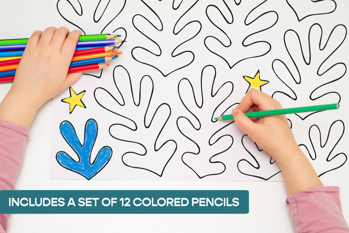 Great Little Artists Kids Coloring Roll