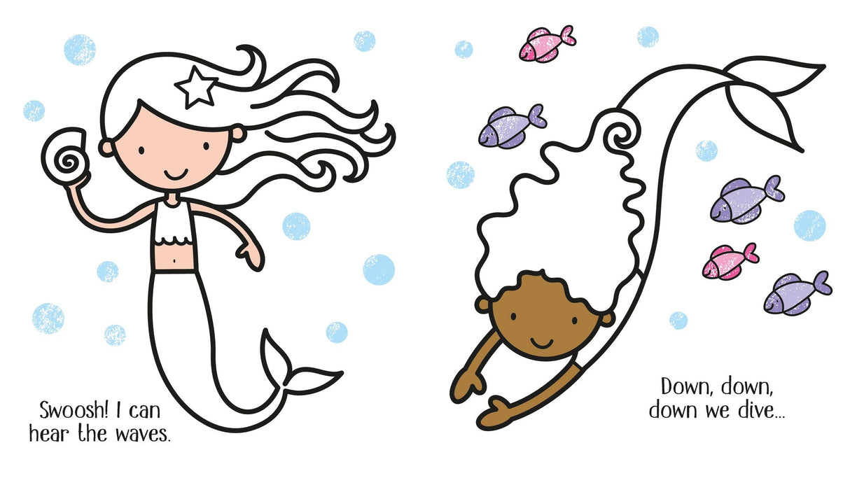 Little Coloring Mermaids: Usborne