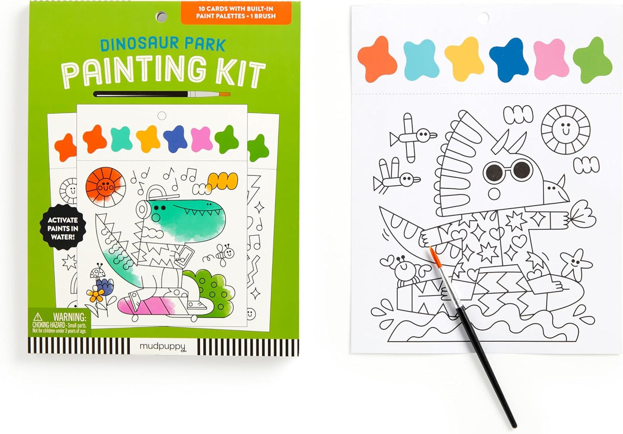 Mudpuppy Dinosaur Park Painting Kit