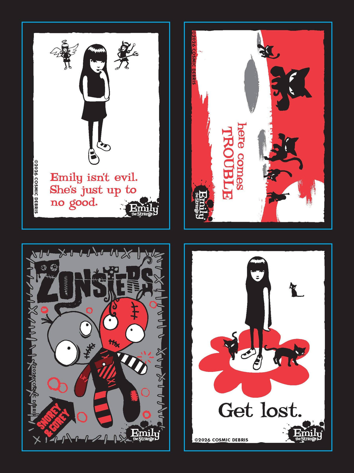 Emily the Strange Sticker Book