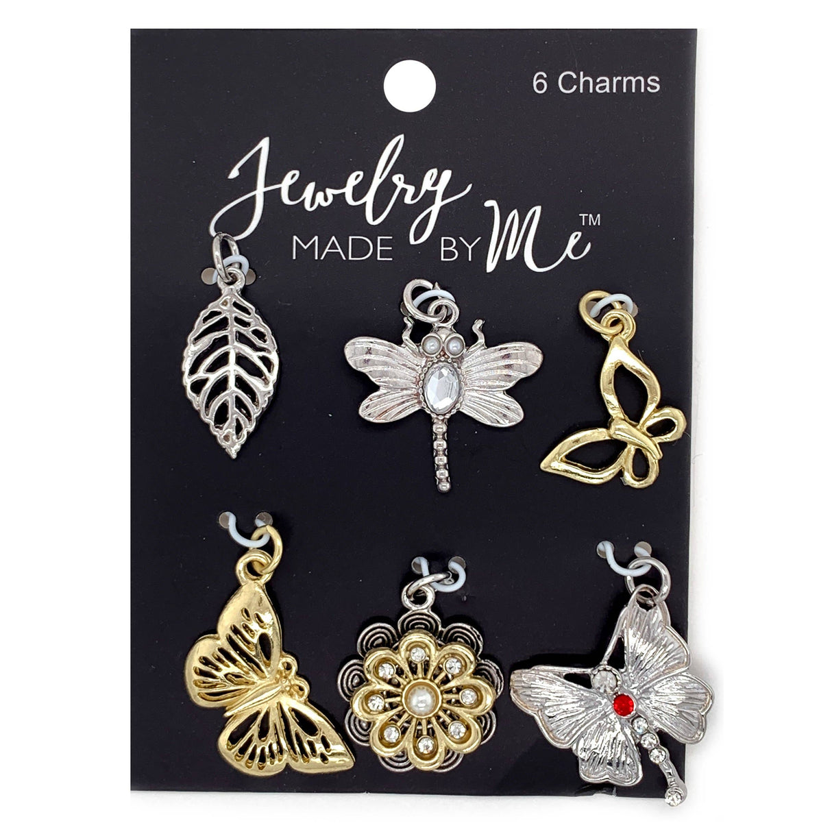 Classic Outdoor Charms in Gold and Silver 6pc