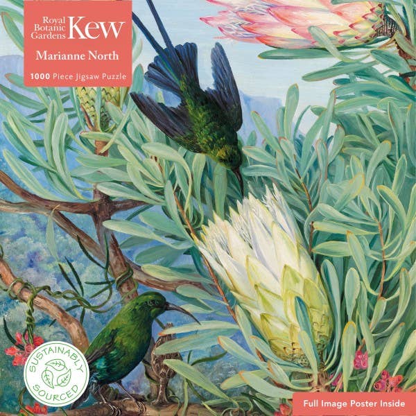 Marianne North: Honeyflowers And Honeysuckers Jigsaw Puzzle