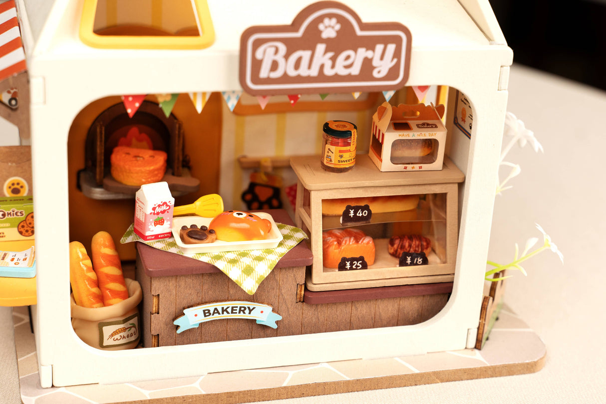 DIY Miniature House Kit: Teddy's Breadbox