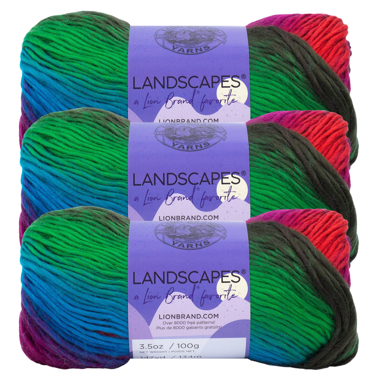 Lion Brand Yarn Landscapes Apple Orchard