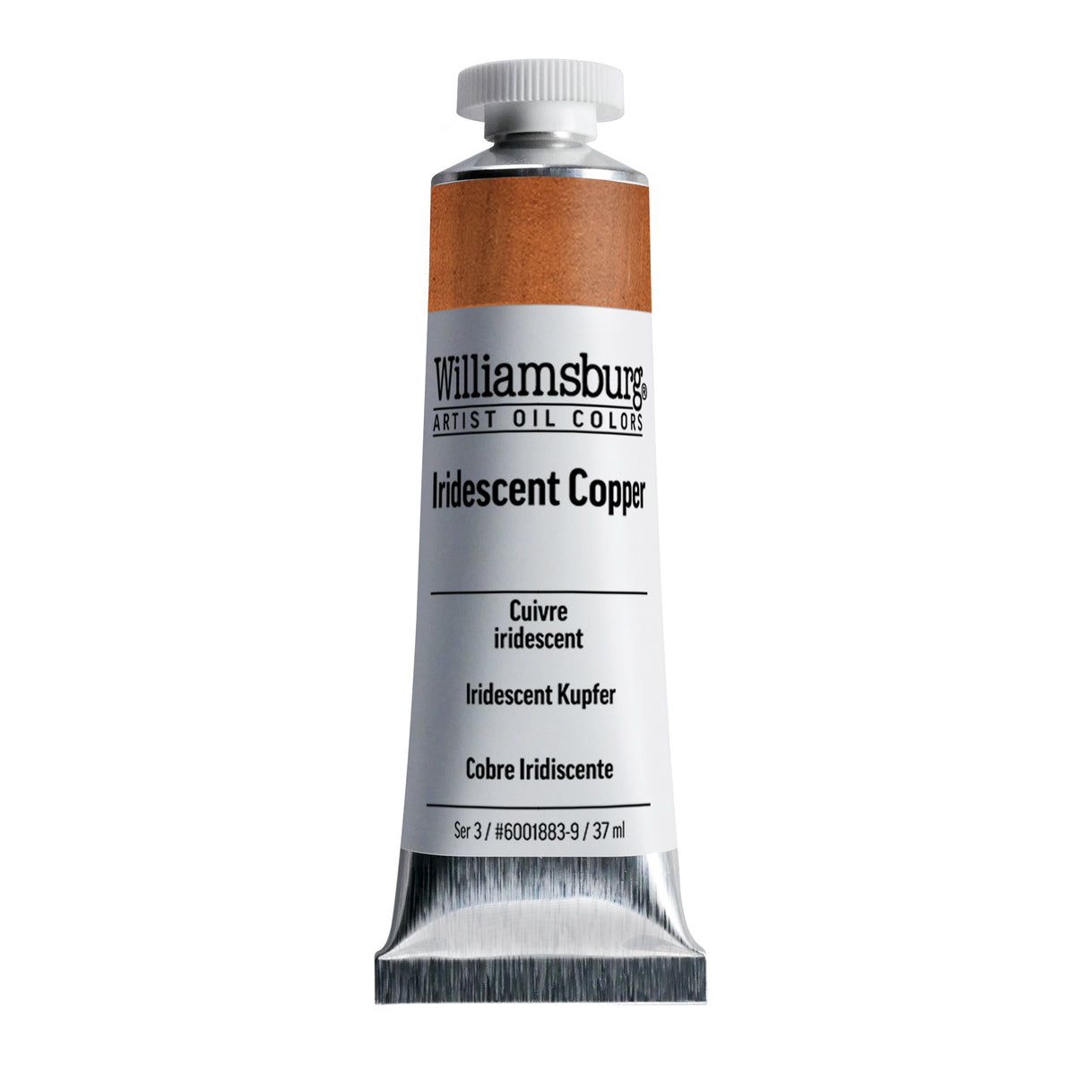 Williamsburg Artist Oil Color, 37ml Tube, Iridescent Copper