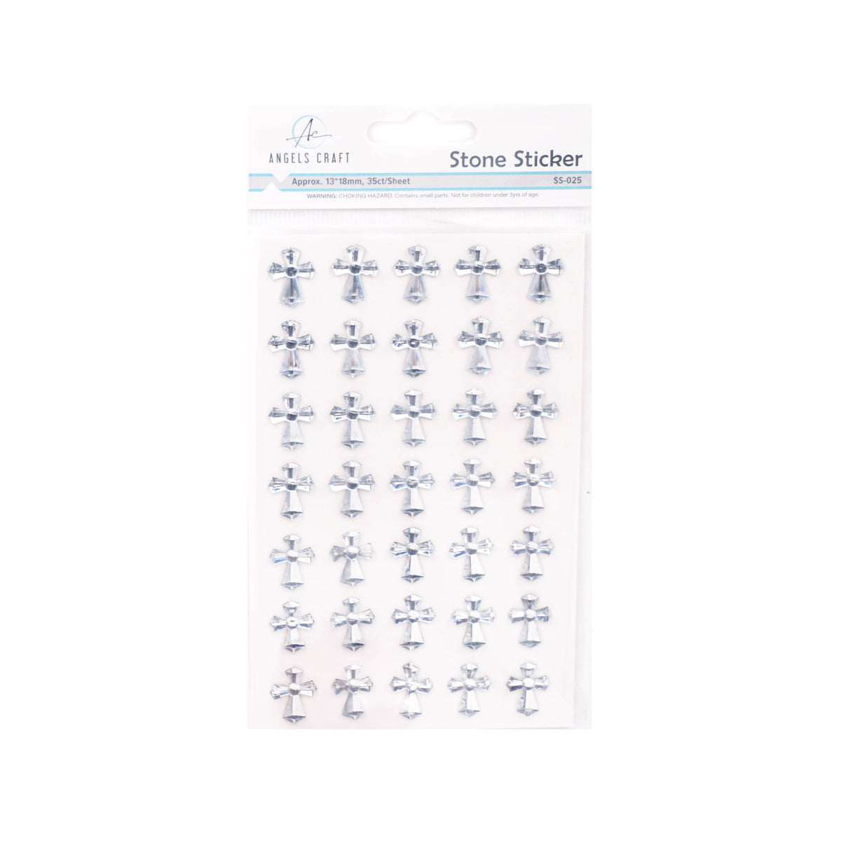 Rhinestone Cross Stickers