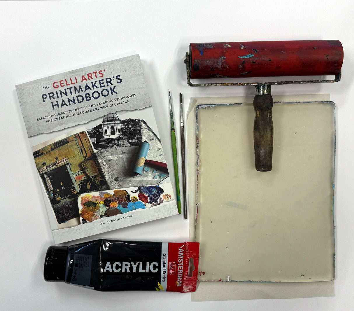 GELLI ARTS® PRINTMAKERS HANDBOOK by Jessica Russo Scherr