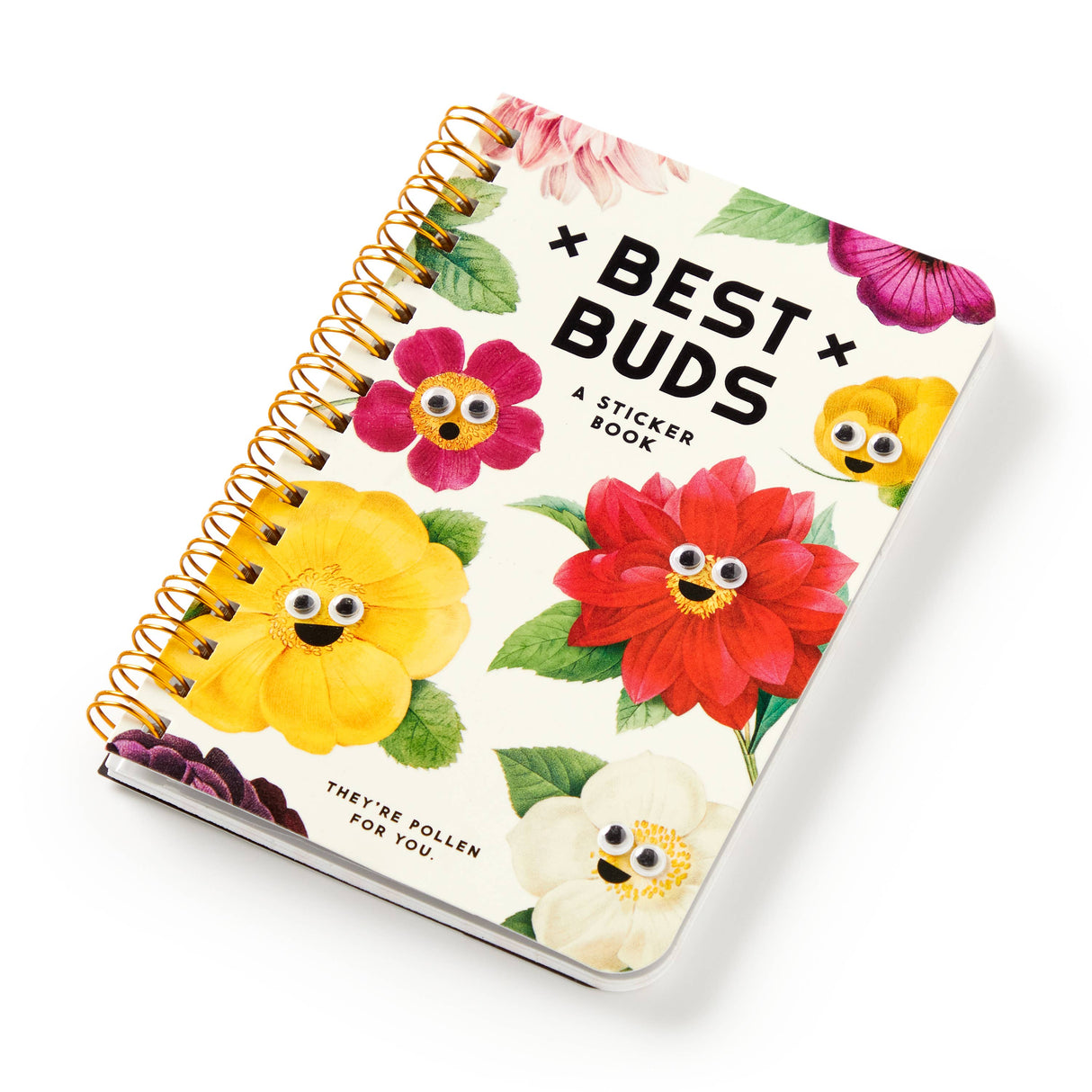 Brass Monkey Best Buds Googly Sticker Book