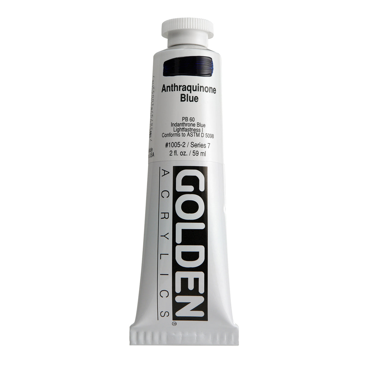 Golden Heavy Body Acrylic, Anthraquinone Blue