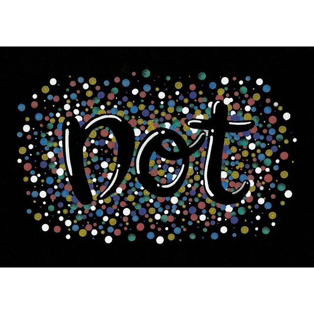 Zig Clean Color Dot Set, 6 metallic colors