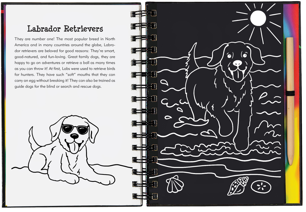 Puppies Scratch and Sketch