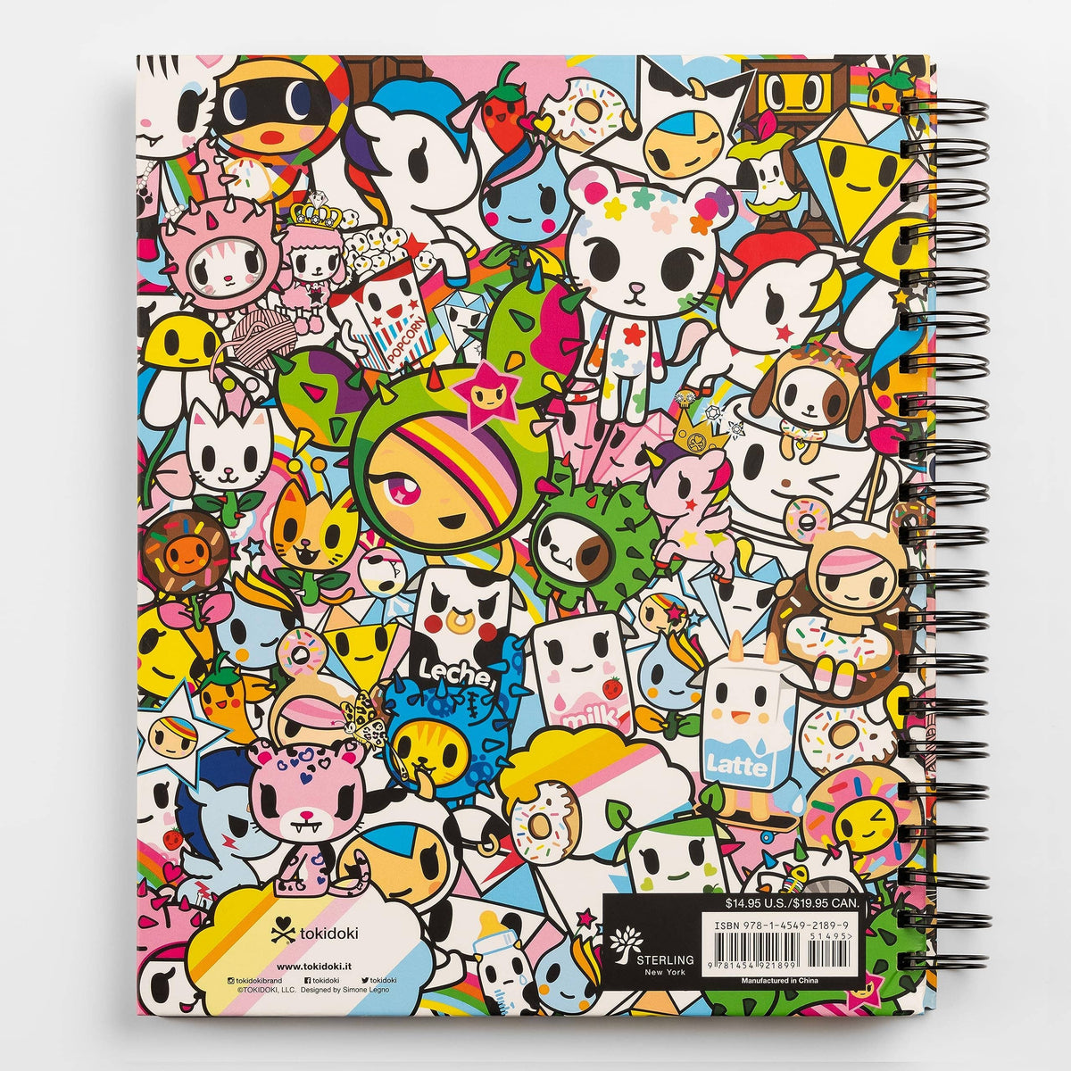 Tokidoki Sketchbook: A Blank Spiral Sketchbook for Drawing