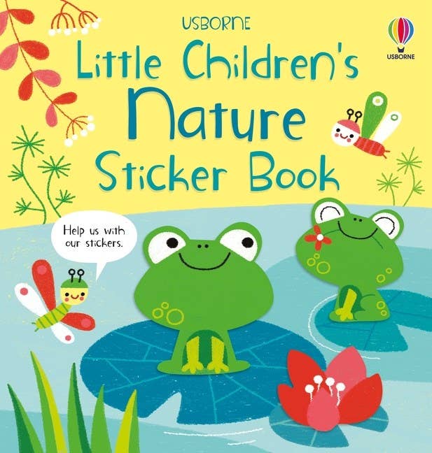Little Children's Nature Sticker Book: Usborne