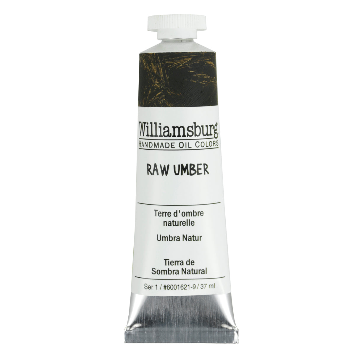 Williamsburg Artist Oil Color, 37ml Tube, Raw Umber