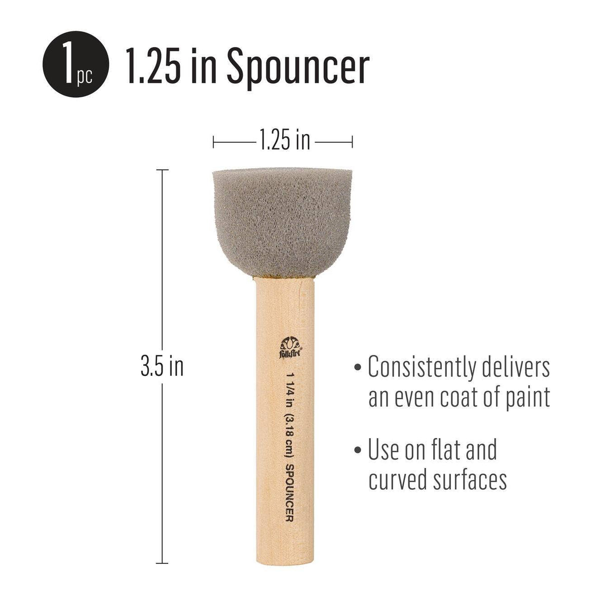 FolkArt® Spouncer® Stenciling Sponge - Medium