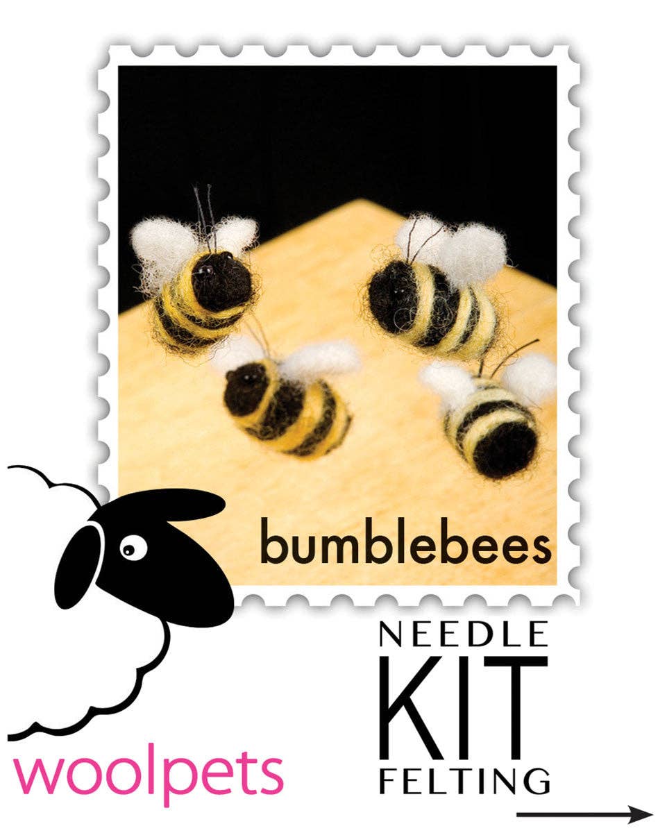 Ladybugs & Bees Felting Kit