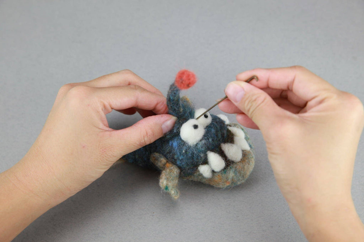 Needle Felting Anglerfish