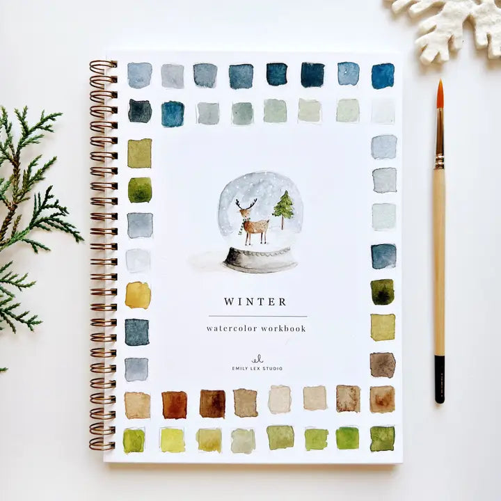 Winter Emily Lex Watercolor Workbook