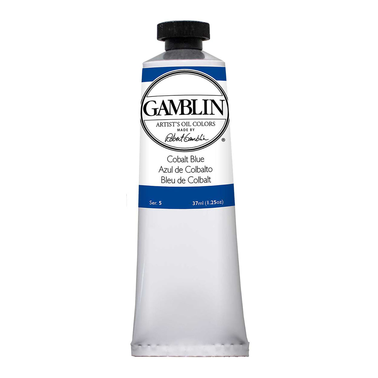 Gamblin Artist Grade Oil Color, 37ml, Cobalt Blue
