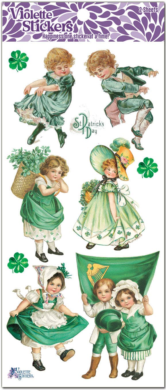 Violette Stickers St. Patrick’s Stickers