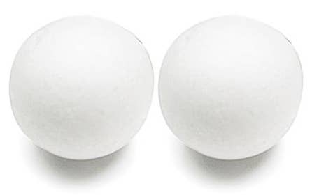 High-Density White Polystyrene Craft Foam Balls