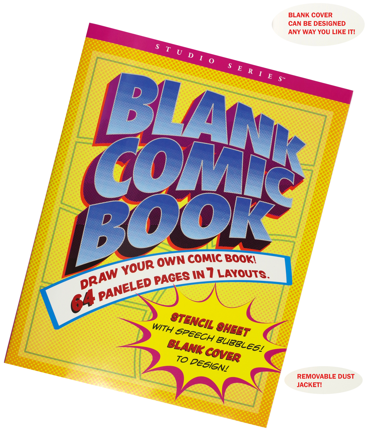 Blank Comic Book (Stencil included)