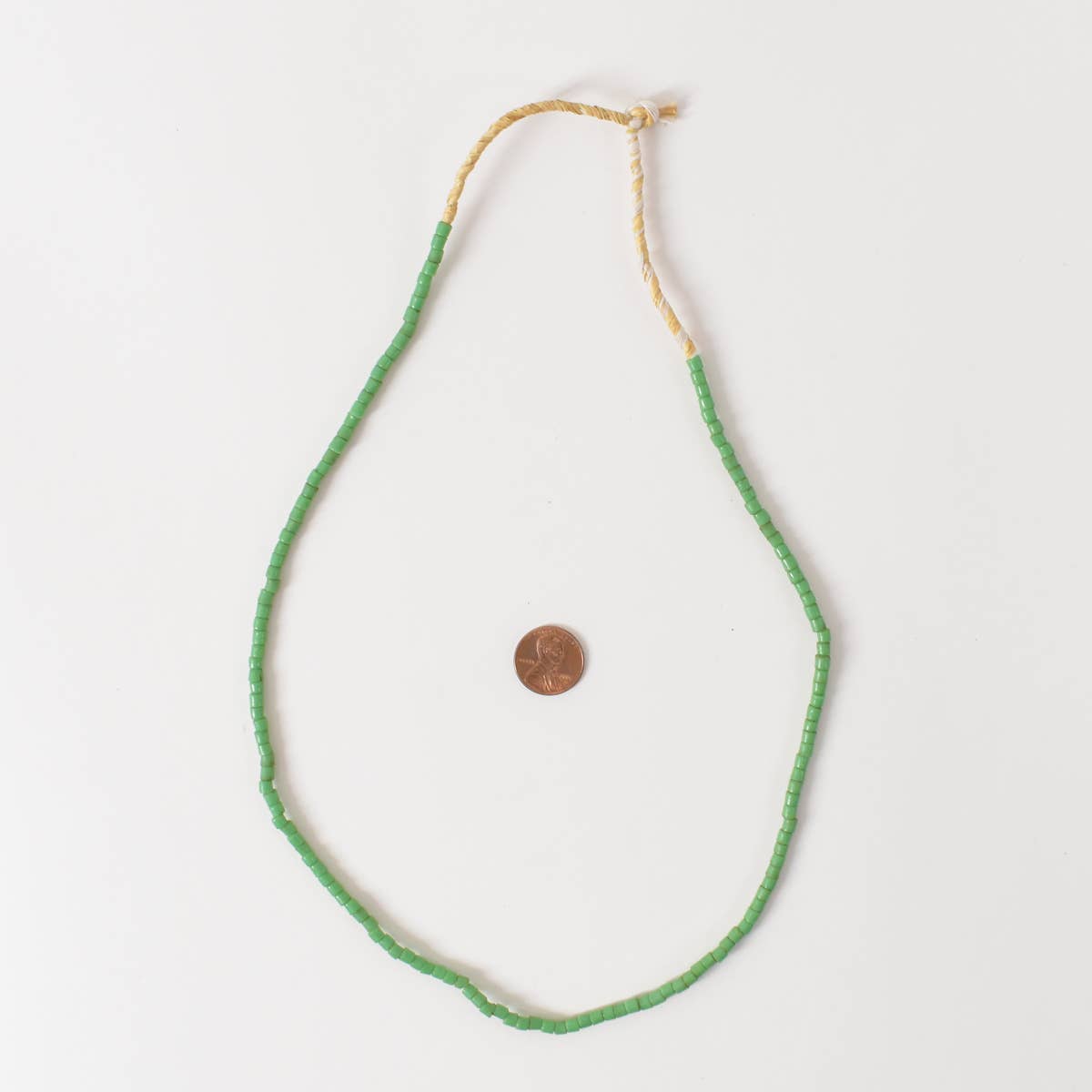 Green Tile Beads