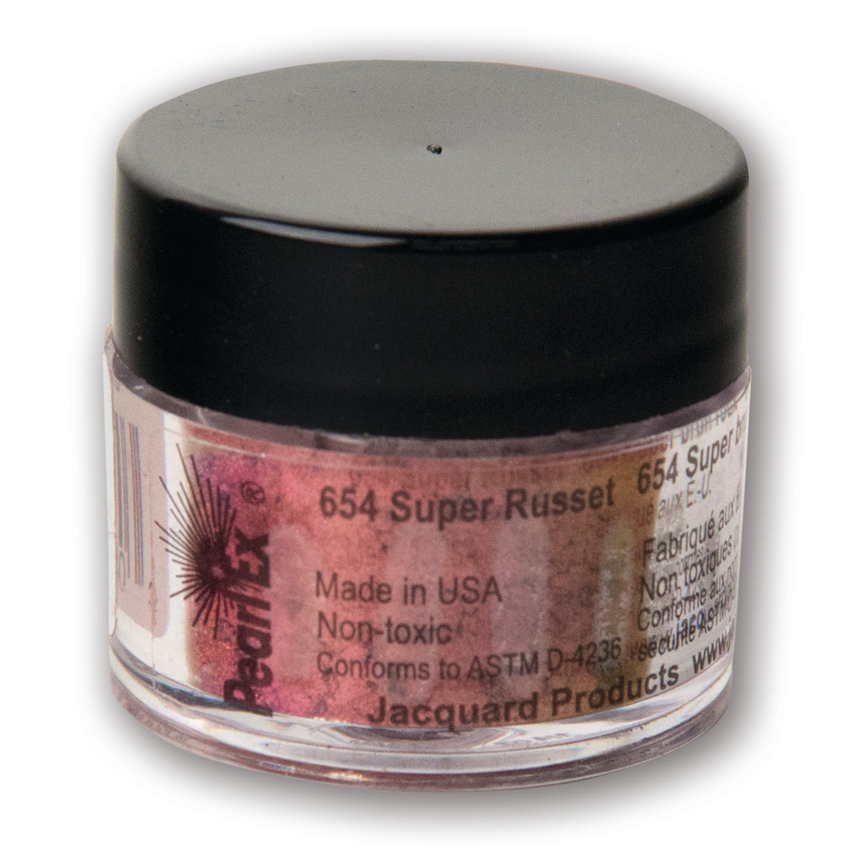 Jacquard Pearl Ex Pigment, 3g Jar, Super Russet