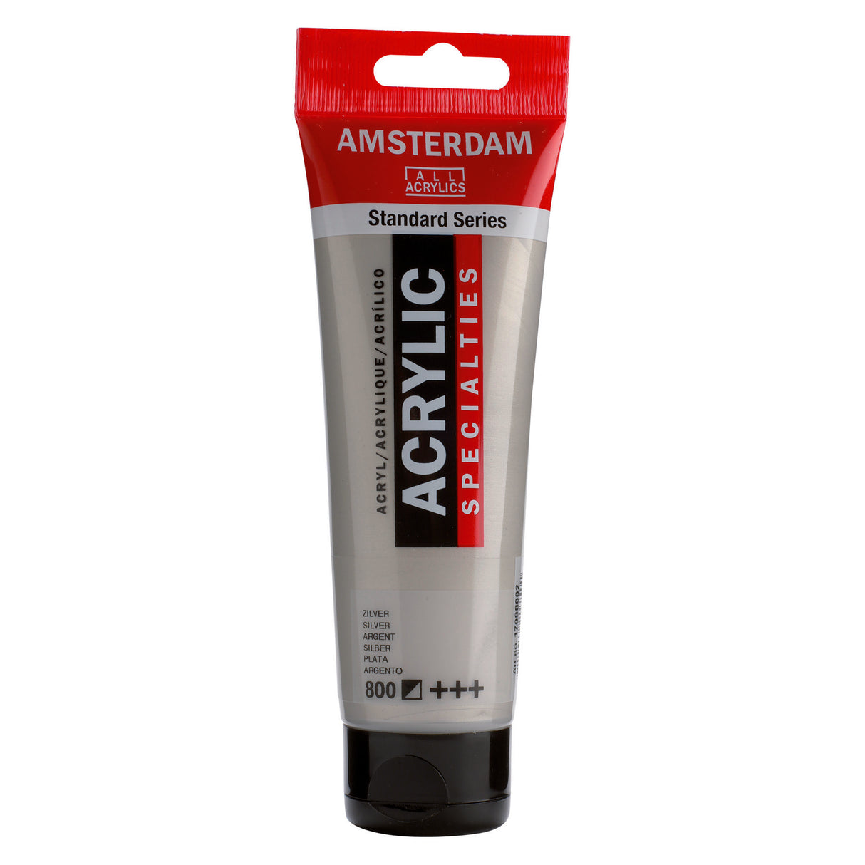 Amsterdam Standard Series Acrylic Paint, 120ml, Silver