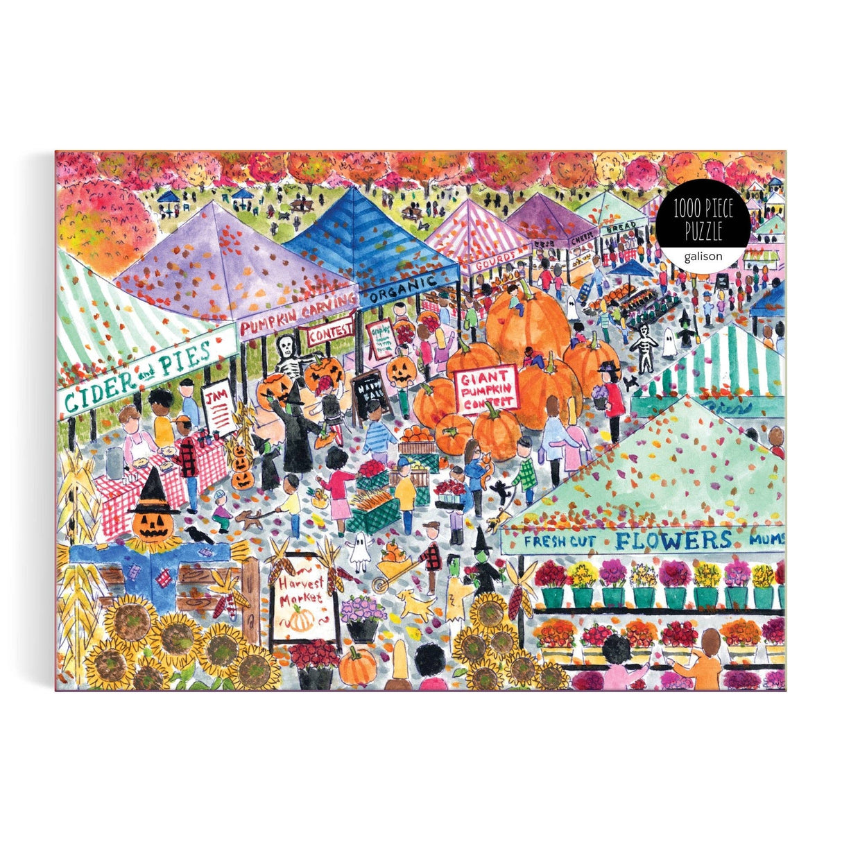 Michael Storrings Harvest Market 1000 Piece Puzzle