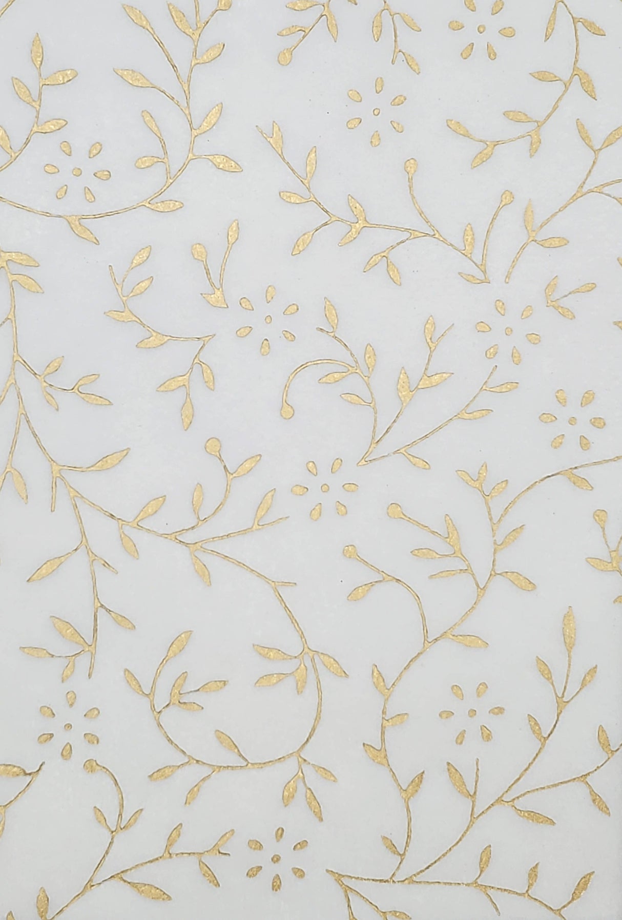 Indian Metallic Matte Gold Petal On N1 White