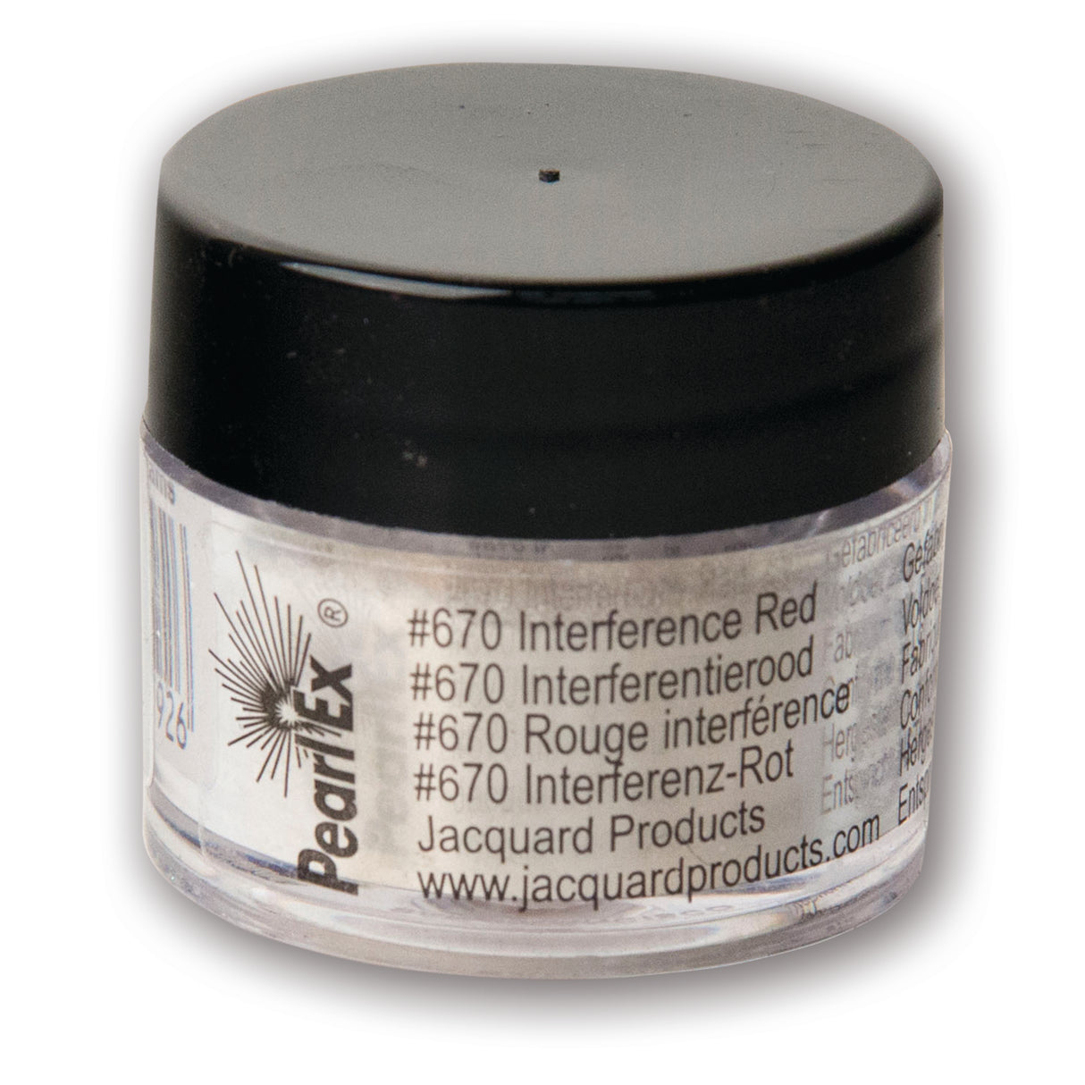 Jacquard Pearl Ex Pigment, 3g, Interference Red