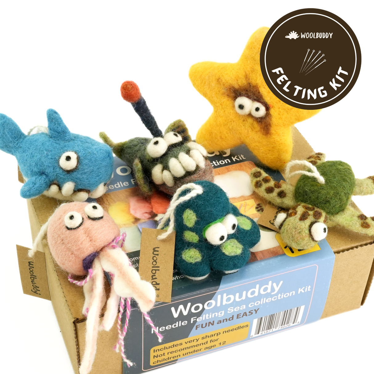 Needle Felting Sea Collection Kit