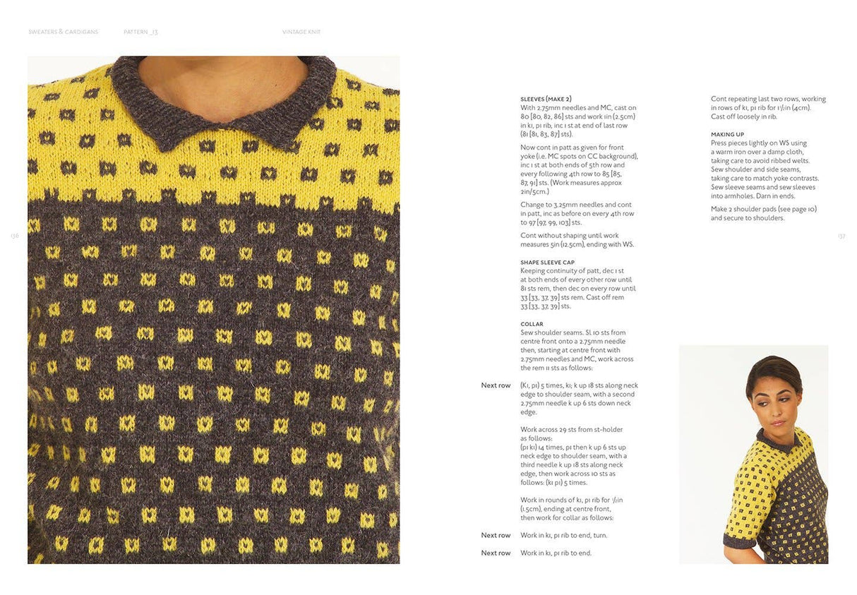 Vintage Knit, 25 Knitting & Crochet Patterns Refashioned