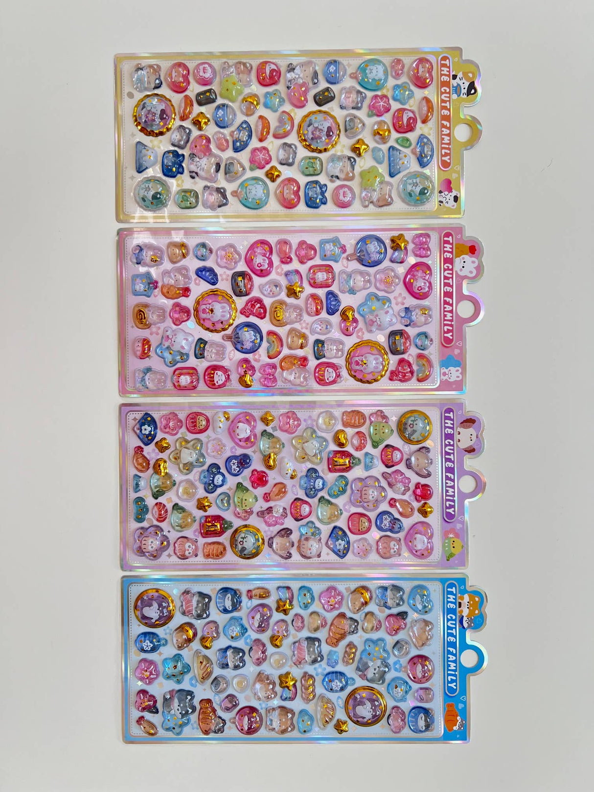 11086 3D Animal Jewel Phone Stickers-12