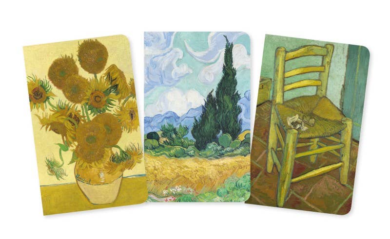 National Gallery: Van Gogh Set of 3 Midi Notebooks