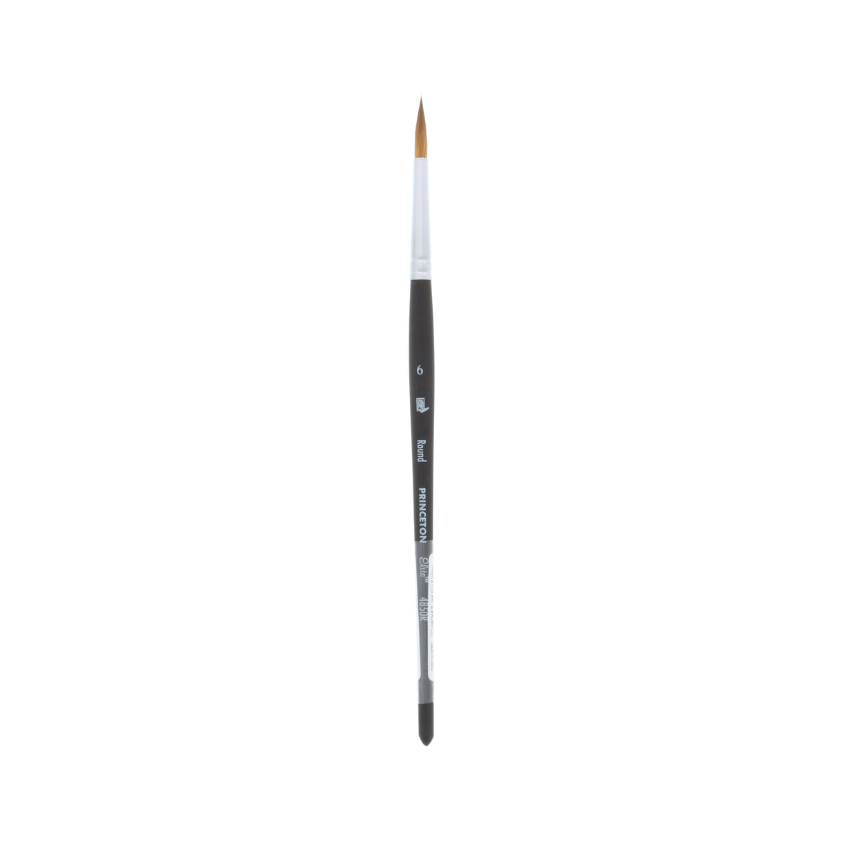 Princeton Brush Aqua Elite Synthetic Kolinsky Sable Watercolor Brushes, Round, 6