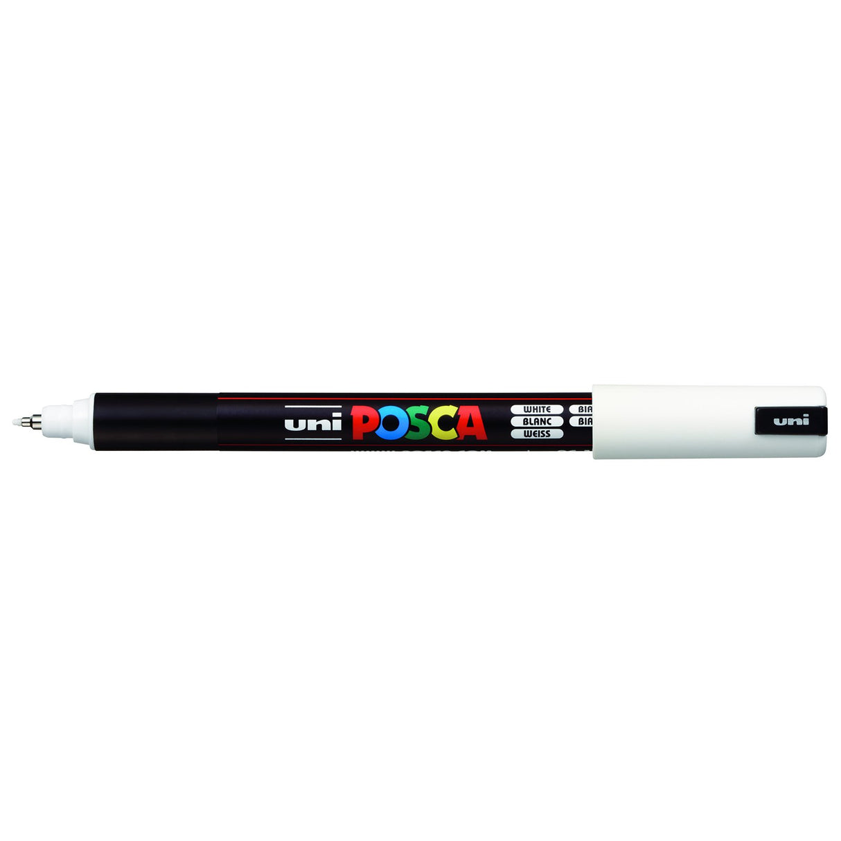 POSCA Paint Pen, PC-1MR Ultra-Fine Tip, White