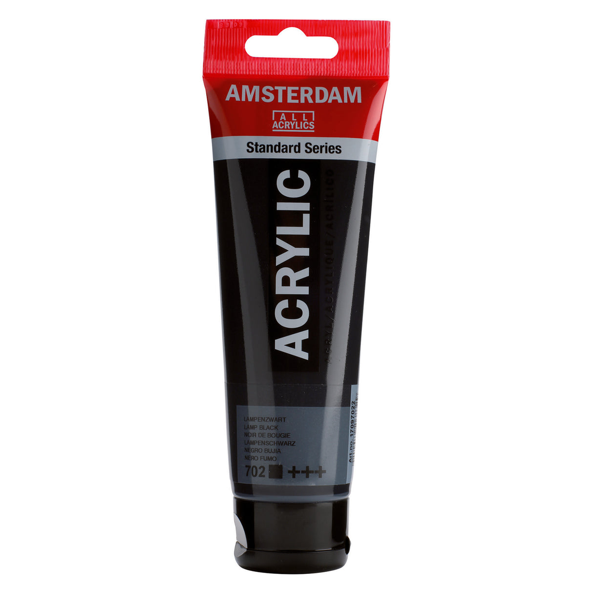 Amsterdam Standard Series Acrylic Paint, 120ml, Lamp Black