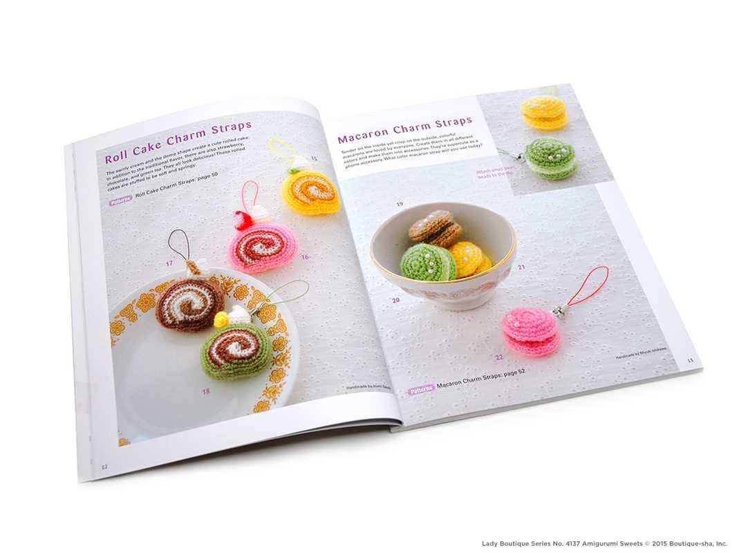 Amigurumi Sweets by Miyuki Ichikawa